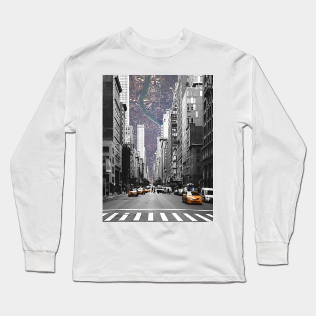 Cityception Long Sleeve T-Shirt by aleibanez